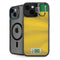 Brazil Soccer Flag iPhone 15 Kickstand Case